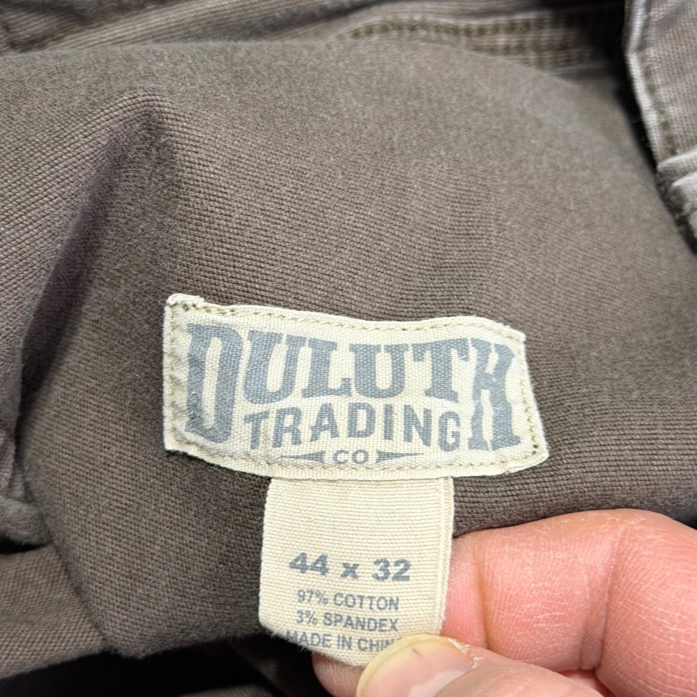 Duluth Trading‎ Co Flex Fire Hose Pants Brown Mens 40x30 Actual Cargo Utility - Picture 6 of 8